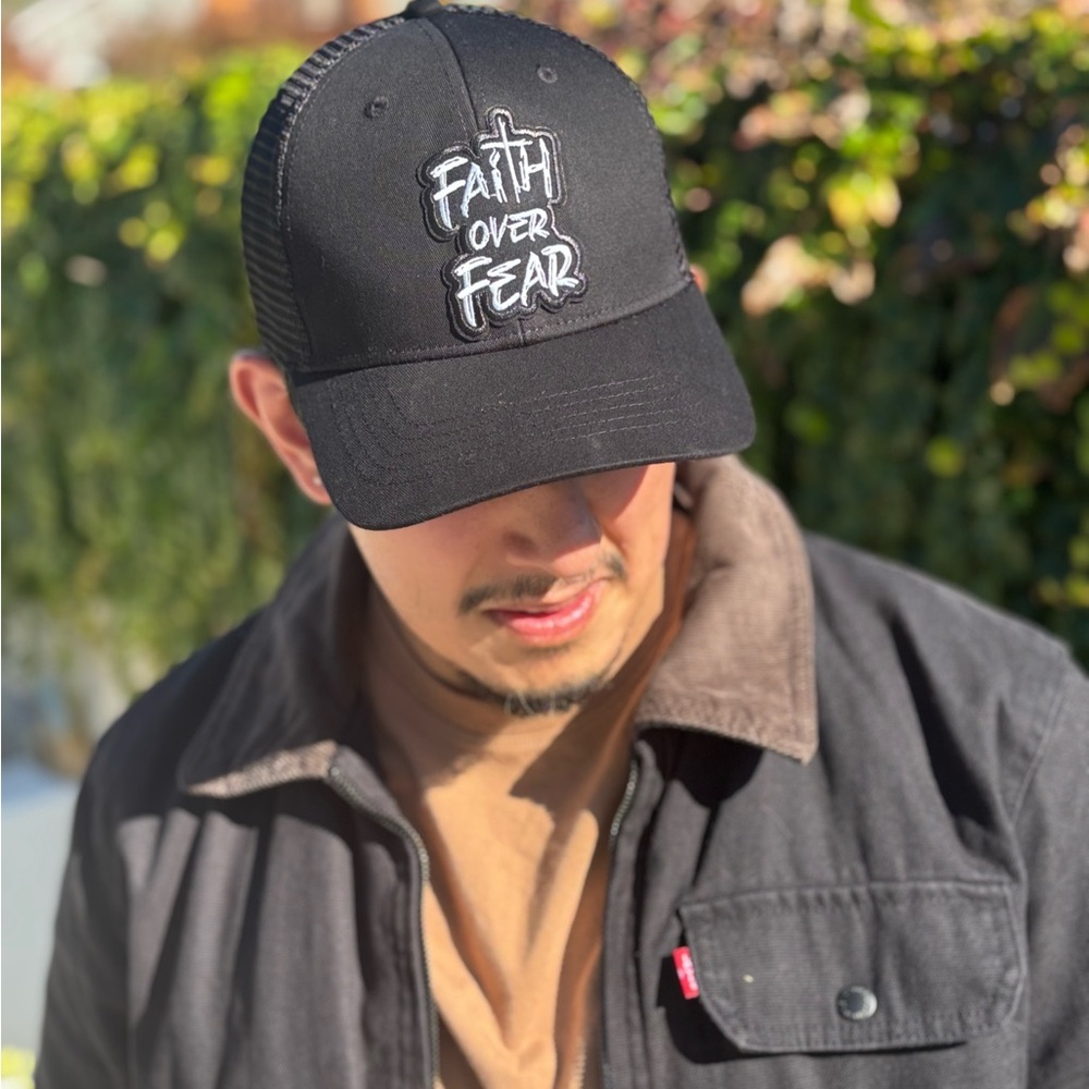 Black Faith Over Fear Cap